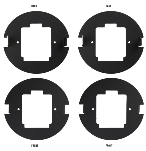 RIGID Industries | 2007-2013 Tundra/2005-2011 Tacoma Fog Mount; Fits D-Series Or Radiance Pod | 46530