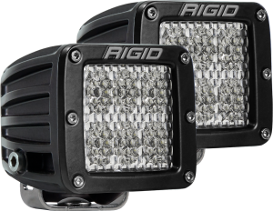 Rigid Industries - RIGID Industries | D-Series PRO LED Light; Flood Diffused, Surface Mount, Black Housing, Pair | 502513 - Image 2