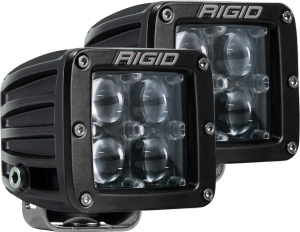 Rigid Industries - RIGID Industries | D-Series PRO LED Light; Hyperspot Optic, Surface Mount, Black Housing, Pair | 504713 - Image 1