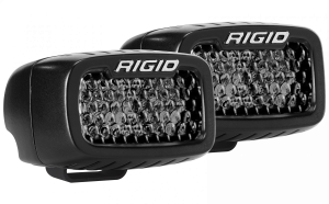Rigid Industries - RIGID Industries | SR-M Series PRO Midnight Edition; Spot Diffused, Surface Mount, Pair | 902513BLK - Image 2