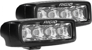 Rigid Industries - RIGID Industries | SR-M Series PRO; Spot Optic, Surface Mount, Black Housing, Pair | 905213 - Image 2