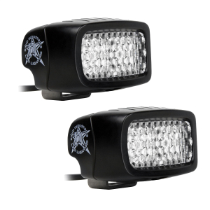 RIGID Industries | Back-Up Kit; Includes 2 SR-M Series PRO Flood Diffused, Surface Mount | 980003