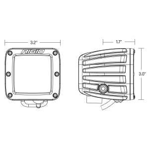 Rigid Industries - RIGID Industries | D-Series SAE Fog Yellow/White Pair | 50482 - Image 3