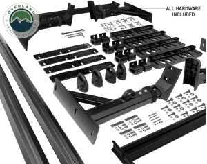 Overland Vehicle Systems - Overland Vehicle Systems | Freedom Truck Bed Rack w/Crossbars & Side Supports | 22040100 - Image 5