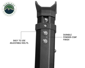 Overland Vehicle Systems - Overland Vehicle Systems | Freedom Truck Bed Rack w/Crossbars & Side Supports | 22040100 - Image 11