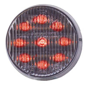Maxxima | 2" Round Red LED Clearance Marker Light | M09100RCL
