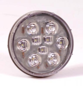 Maxxima | 4" Round White LED Backup Light | M42347