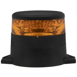 Maxxima - Maxxima | Low Profile LED Amber Flashing Warning Beacon | M42710Y - Image 1