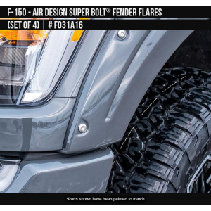 Air Design - Air Design | Super Bolt Fender Flares | FO31A16PR - Image 5