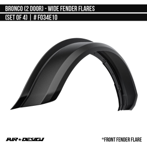 Air Design - Air Design | Wide Fender Flare Set | FO34E10 - Image 3