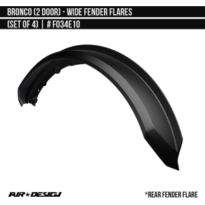 Air Design - Air Design | Wide Fender Flare Set | FO34E10 - Image 4