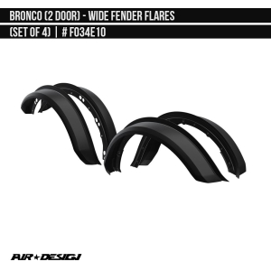 Air Design - Air Design | Wide Fender Flare Set | FO34E10 - Image 5