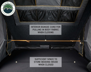 Overland Vehicle Systems - Overland Vehicle Systems | Mamba 3 Clamshell Aluminum Roof Top Tent | 18099901 - Image 15