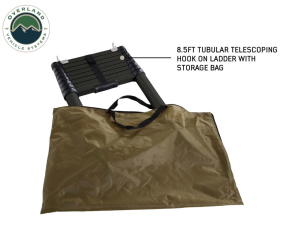 Overland Vehicle Systems - Overland Vehicle Systems | Mamba 3 Clamshell Aluminum Roof Top Tent | 18099901 - Image 18