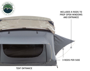 Overland Vehicle Systems - Overland Vehicle Systems | Nomadic 2 Extended Roof Top Tent | 18129936 - Image 4