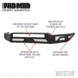 Westin | Pro-Mod Front Bumper | 58-41045