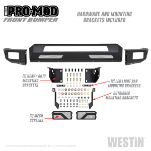 Westin - Westin | Pro-Mod Front Bumper | 58-41075 - Image 10