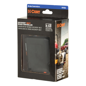 CURT - CURT 51126 Discovery NEXT Electric Trailer Brake Controller, Time-Delay, Fully Adjustable, Low Profile, 2-4 Axles, Plug-and-Play - Image 7