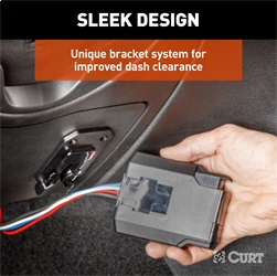CURT - CURT 51116 Venturer NEXT Electric Trailer Brake Controller, Time-Delay, Fully Adjustable, Low Profile, 1-3 Axles, Plug-and-Play - Image 2