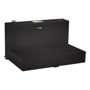 UWS | 100gal L-Shape Aluminum Transfer Tank | TT-100-L-T-P-B