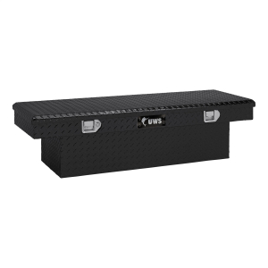 UWS - UWS | 54" Heavy-Wall Aluminum Truck Tool Box; RigidCore Lid | TBS-54-BLK - Image 1