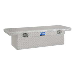 UWS - UWS | Low Profile Truck Tool Box (58" Crossover Tool Box; Bright Aluminum) | TBS-58-LP - Image 1