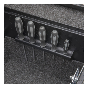 UWS - UWS | Secure Lock Low Profile Truck Tool Box (69" Crossover Tool Box; Powder-Coated Aluminum) | SL-69-LP-MB - Image 5